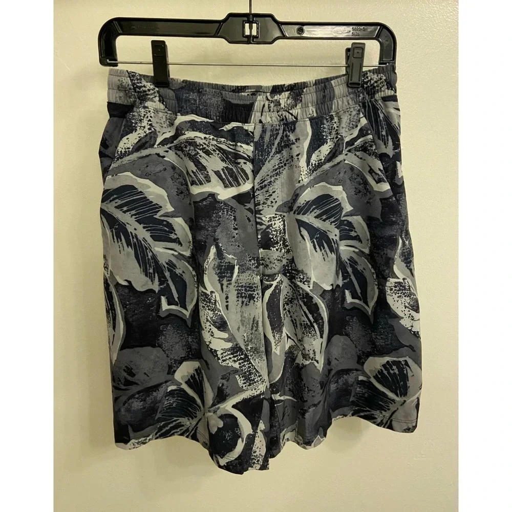 Lululemon Pace Breaker Short 9' Palm Blue and Gray Size Medium
